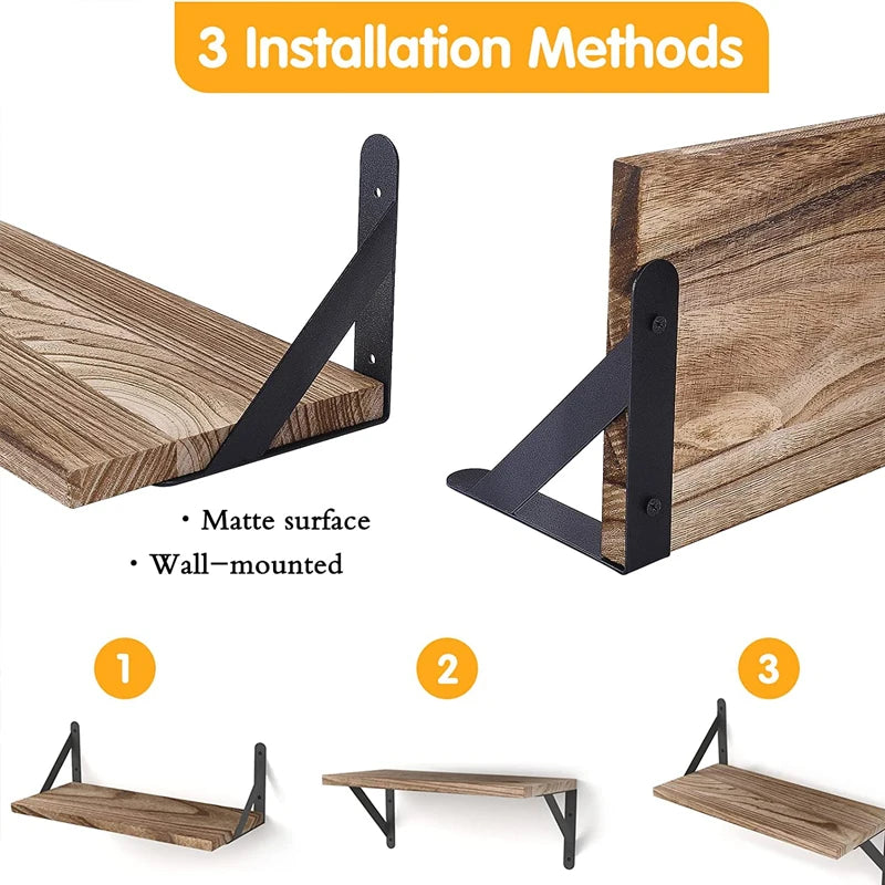 Wooden Wall Shelves Solid Wood Wall Hanging
