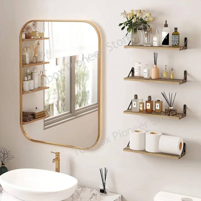 Wooden Wall Shelves Solid Wood Wall Hanging