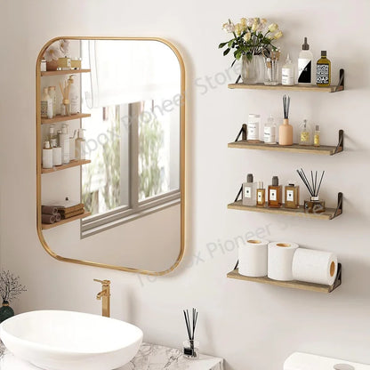 Wooden Wall Shelves Solid Wood Wall Hanging