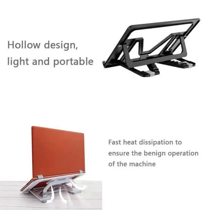Silicone Laptop Cooling Fall Prevention Folding Notebook Holder
