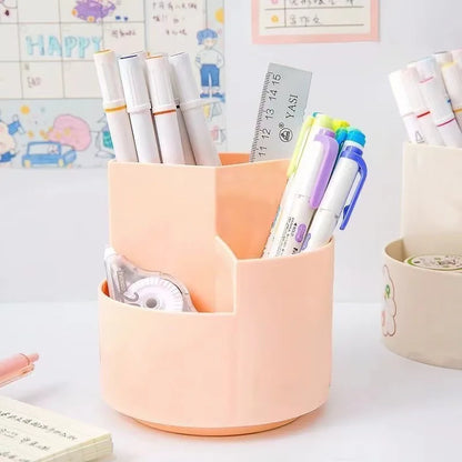 360 Rotating Large Capacity Rotating Pen Holder