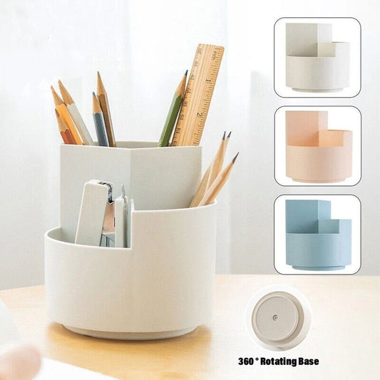360 Rotating Large Capacity Rotating Pen Holder