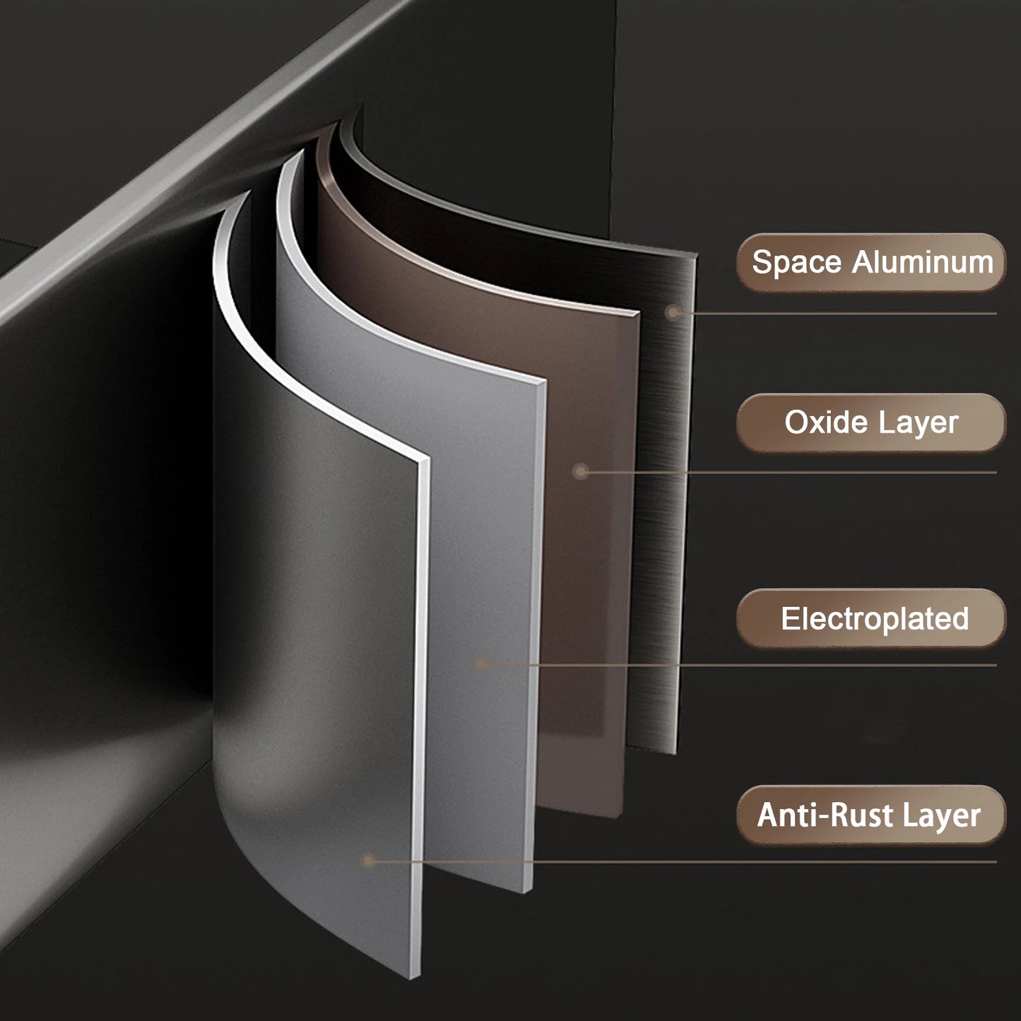 Punch hole installation Organizer Hang On the Wall