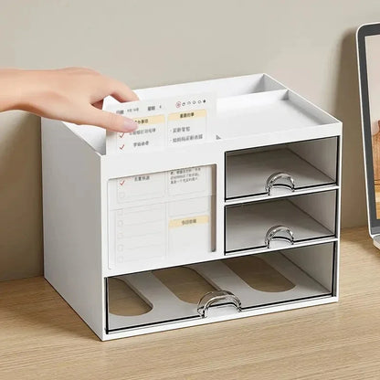 Desktop Combination Drawer Storage Box Desk Organizer