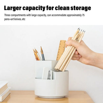 360 Rotating Large Capacity Rotating Pen Holder