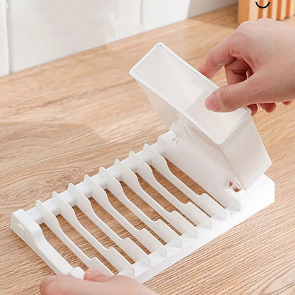 Foldable Dish Drying Rack 2 IN 1 Large Capacity