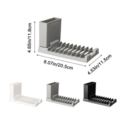 Foldable Dish Drying Rack 2 IN 1 Large Capacity