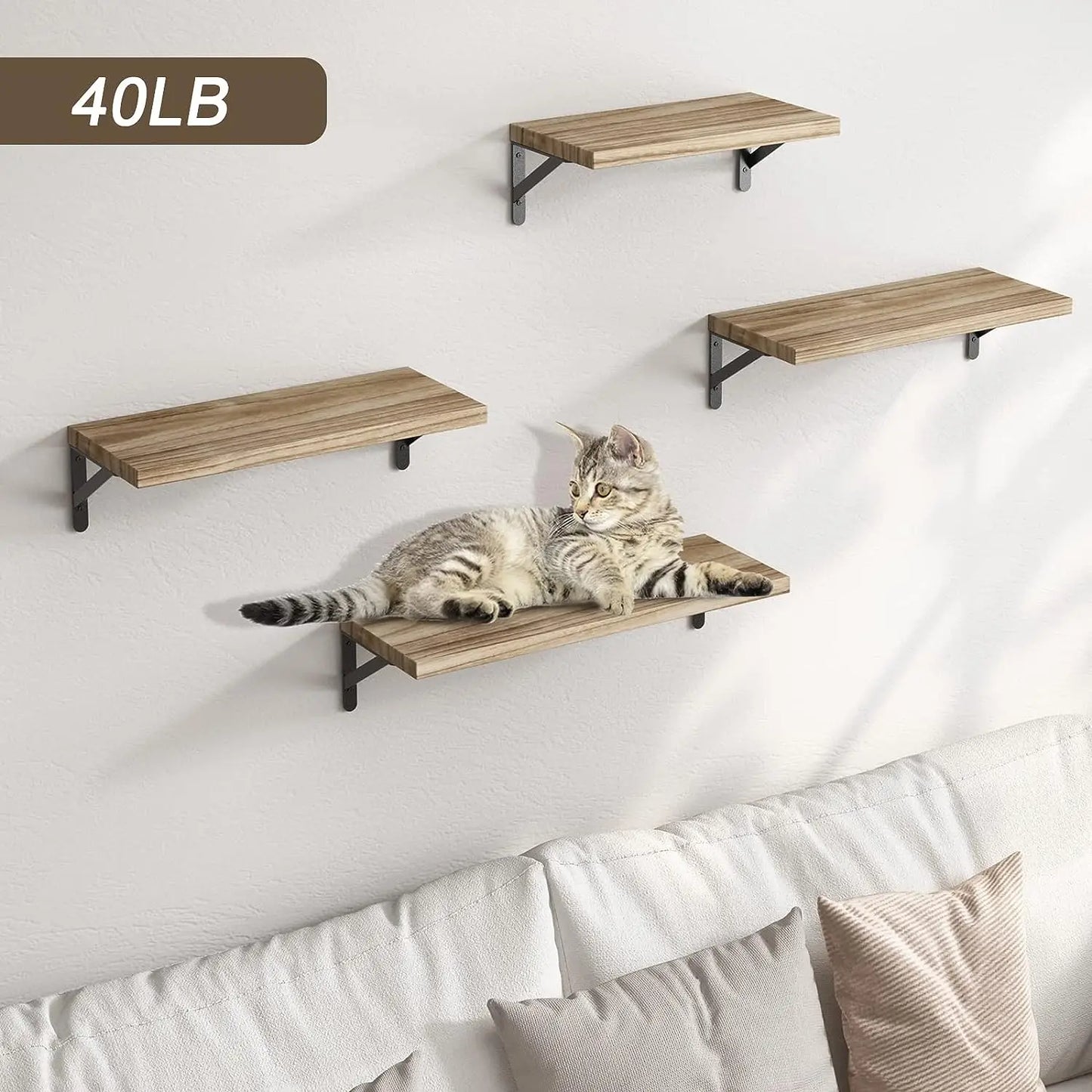 Wooden Wall Shelves Solid Wood Wall Hanging